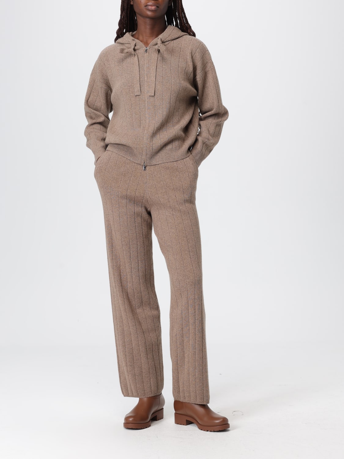 MAX MARA SWEATSHIRT: Sweater woman Max Mara, Beige - Img 2