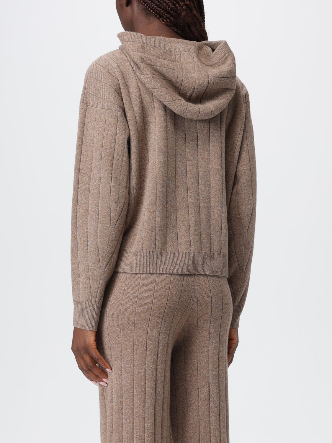 MAX MARA SWEATSHIRT: Sweater woman Max Mara, Beige - Img 3