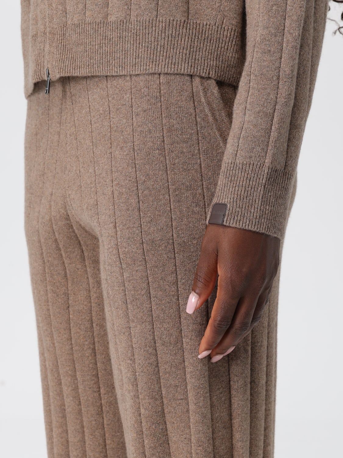 MAX MARA SWEATSHIRT: Sweater woman Max Mara, Beige - Img 5