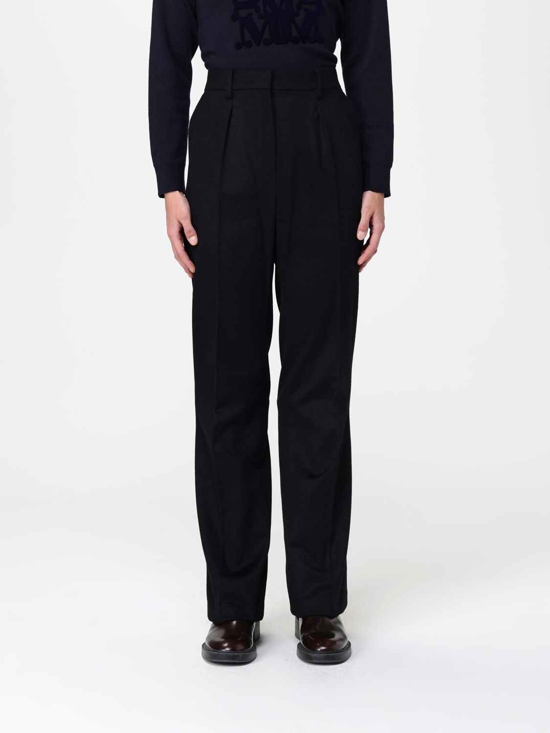 MAX MARA PANTALON: Pantalon femme Max Mara, Noir - Img 1