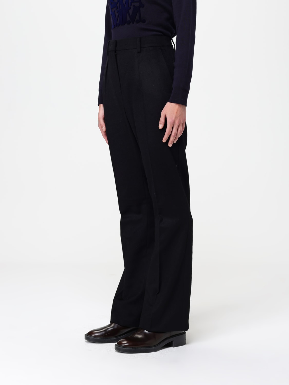 MAX MARA PANTALON: Pantalon femme Max Mara, Noir - Img 4