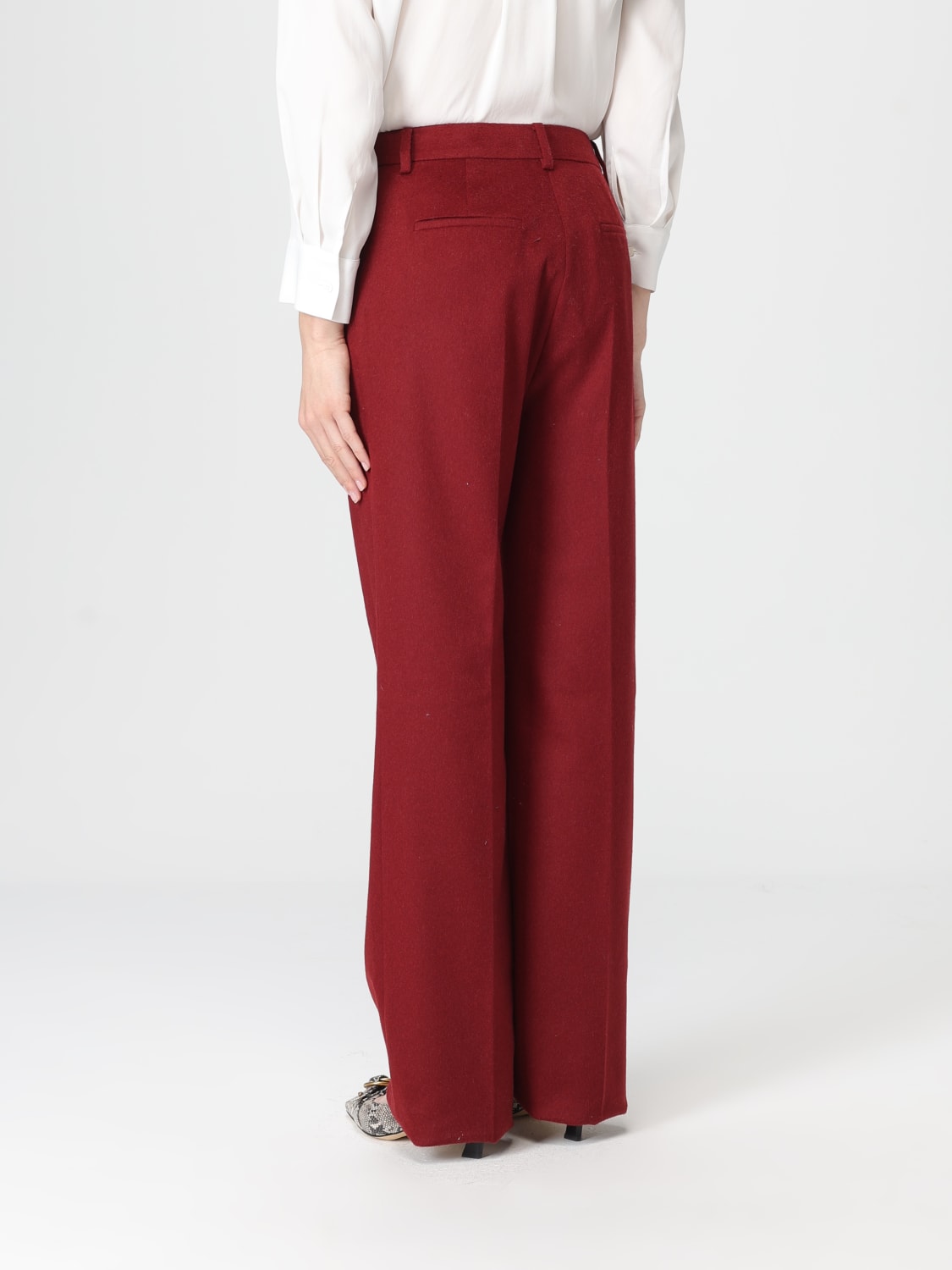 MAX MARA PANTS: Pants woman Max Mara, Red - Img 2