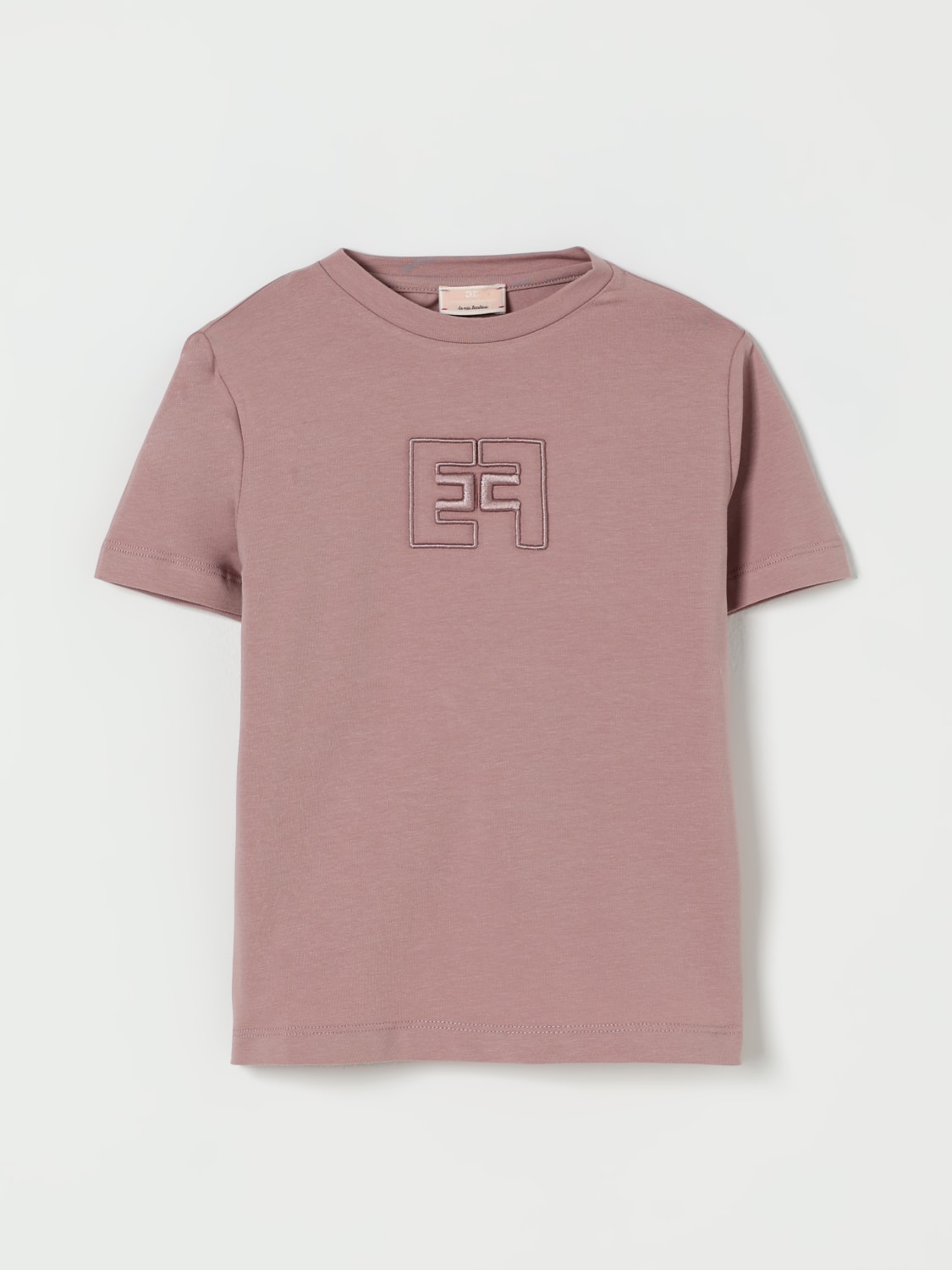 ELISABETTA FRANCHI LA MIA BAMBINA T-SHIRT: T-shirt kids Elisabetta Franchi La Mia Bambina, Wisteria - Img 1