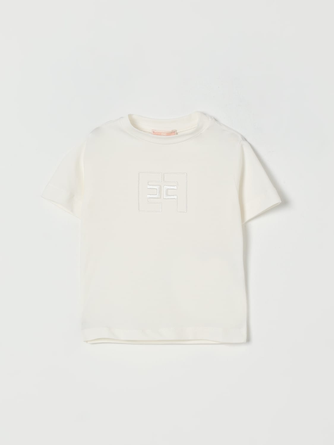 ELISABETTA FRANCHI LA MIA BAMBINA T-SHIRT: T-shirt kids Elisabetta Franchi La Mia Bambina, Yellow Cream - Img 1