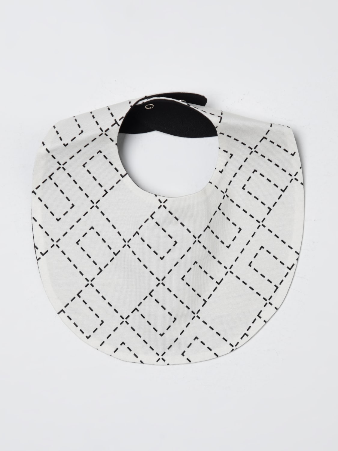 ELISABETTA FRANCHI LA MIA BAMBINA BAVAGLINO: Bavaglino logato Elisabetta Franchi La Mia Bambina, Avorio - Img 1