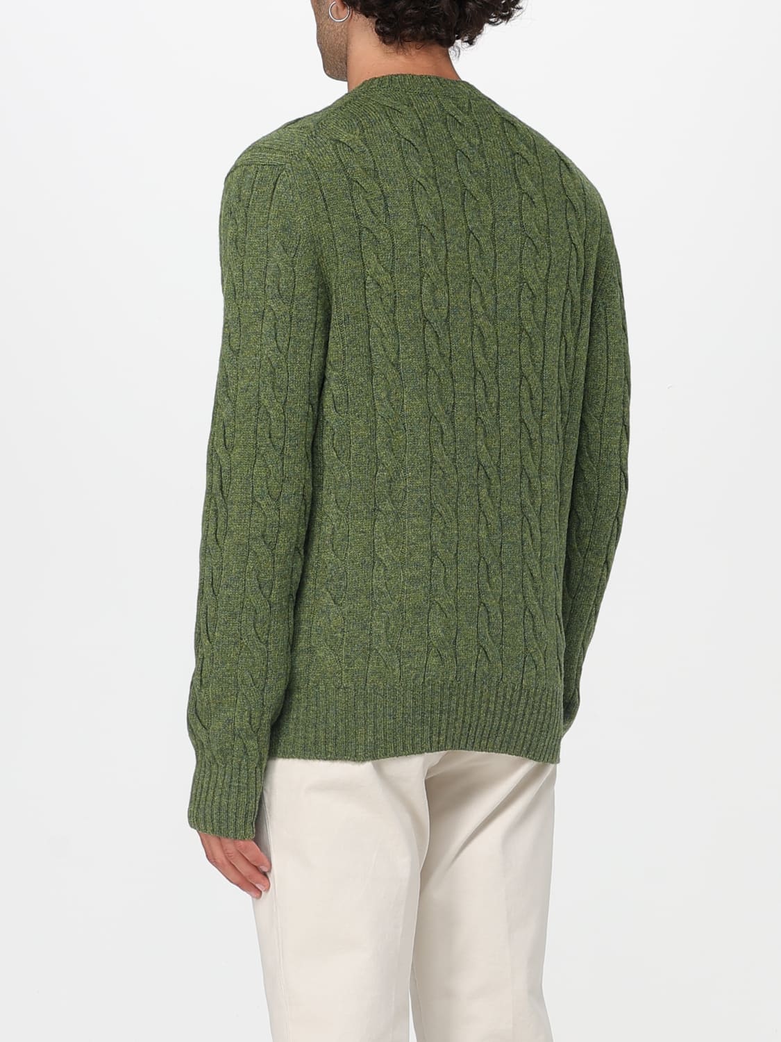 FAY SWEATER: Sweater men Fay, Green - Img 2