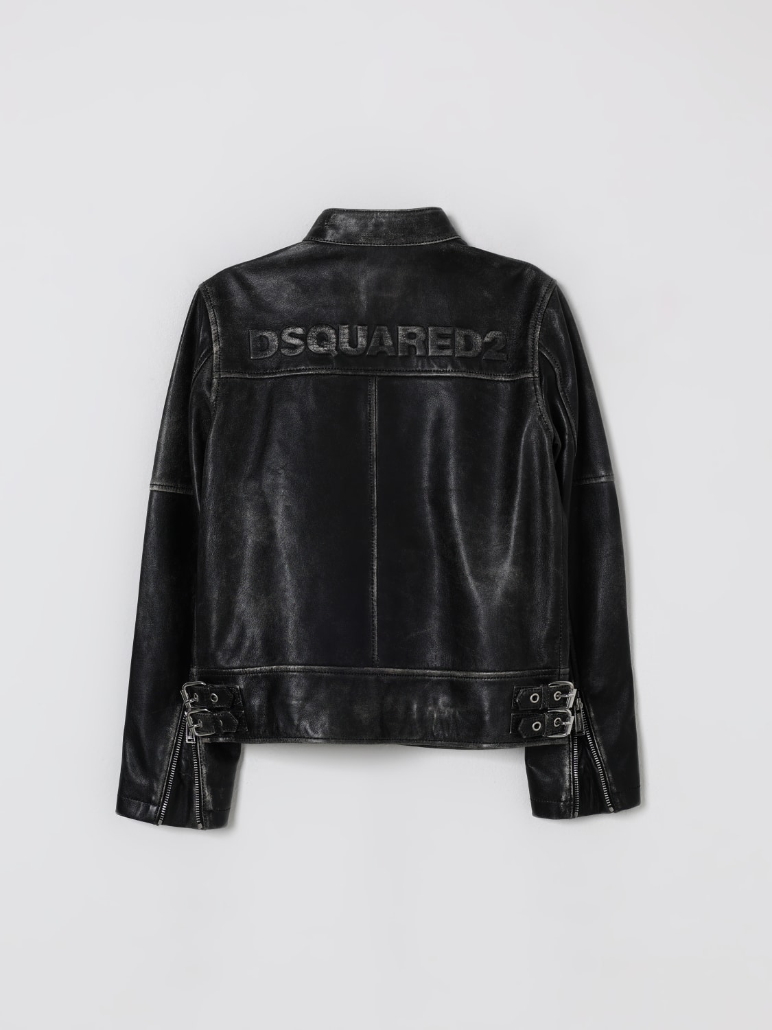 DSQUARED2 CHAQUETA: Abrigo niños Dsquared2, Negro - Img 2