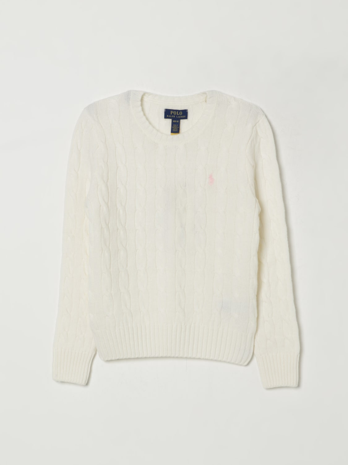 POLO RALPH LAUREN PULLOVER: Pullover kinder Polo Ralph Lauren, Yellow Cream - Img 1