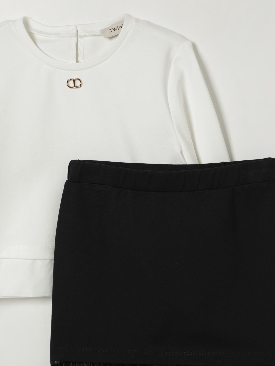 TWINSET CO-ORD: Co-ords kids Twinset, White - Img 3