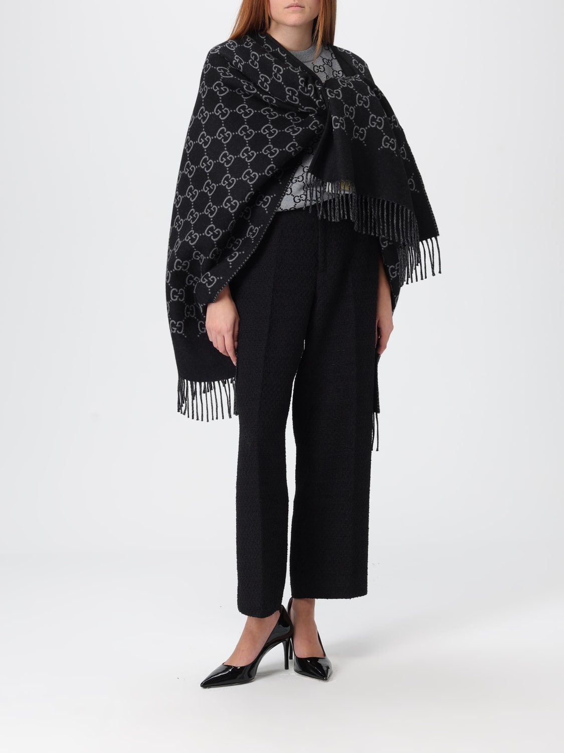 GUCCI PANTS: Pants woman Gucci, Black - Img 2