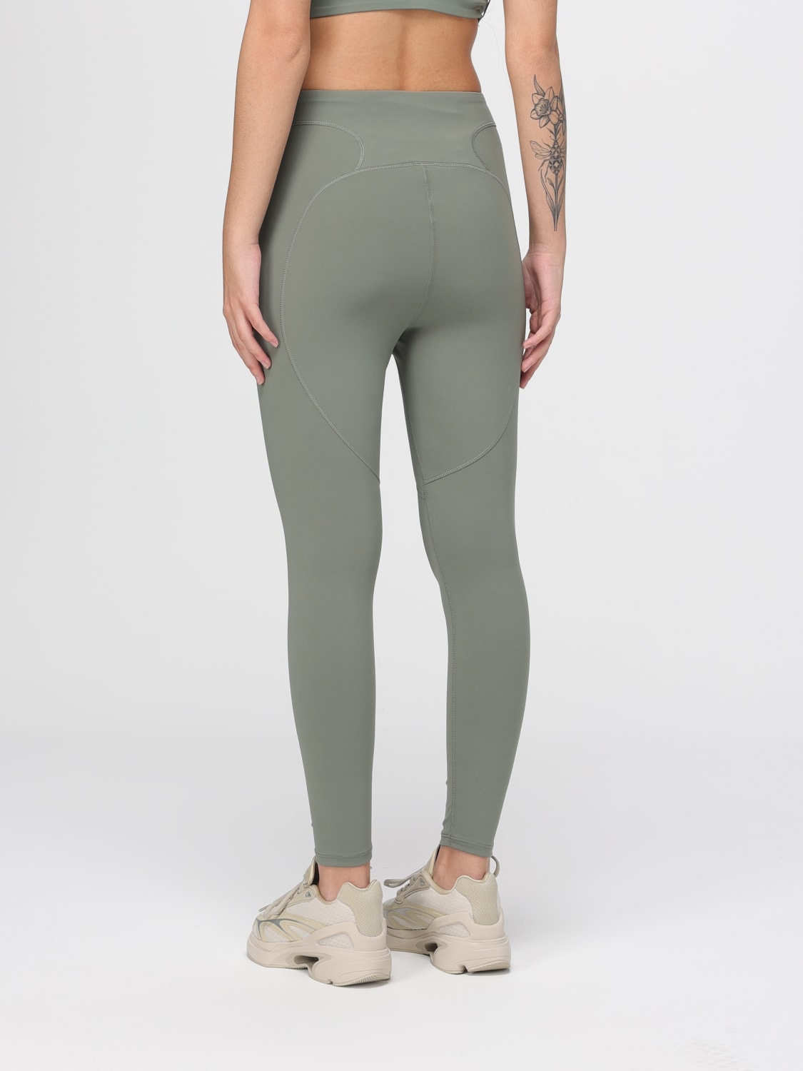 ADIDAS BY STELLA MCCARTNEY PANTALON: Pantalon femme Adidas by Stella McCartney, Vert - Img 3