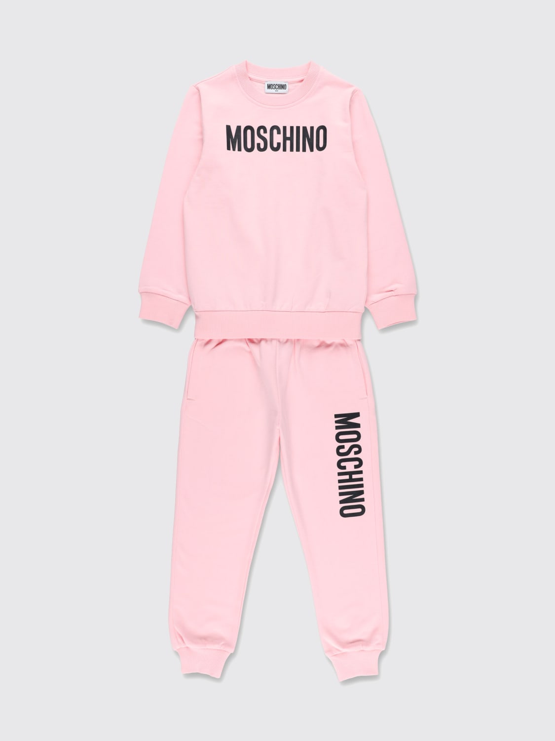 MOSCHINO CONJUNTO: Conjuntos niños Moschino, Rosa - Img 1