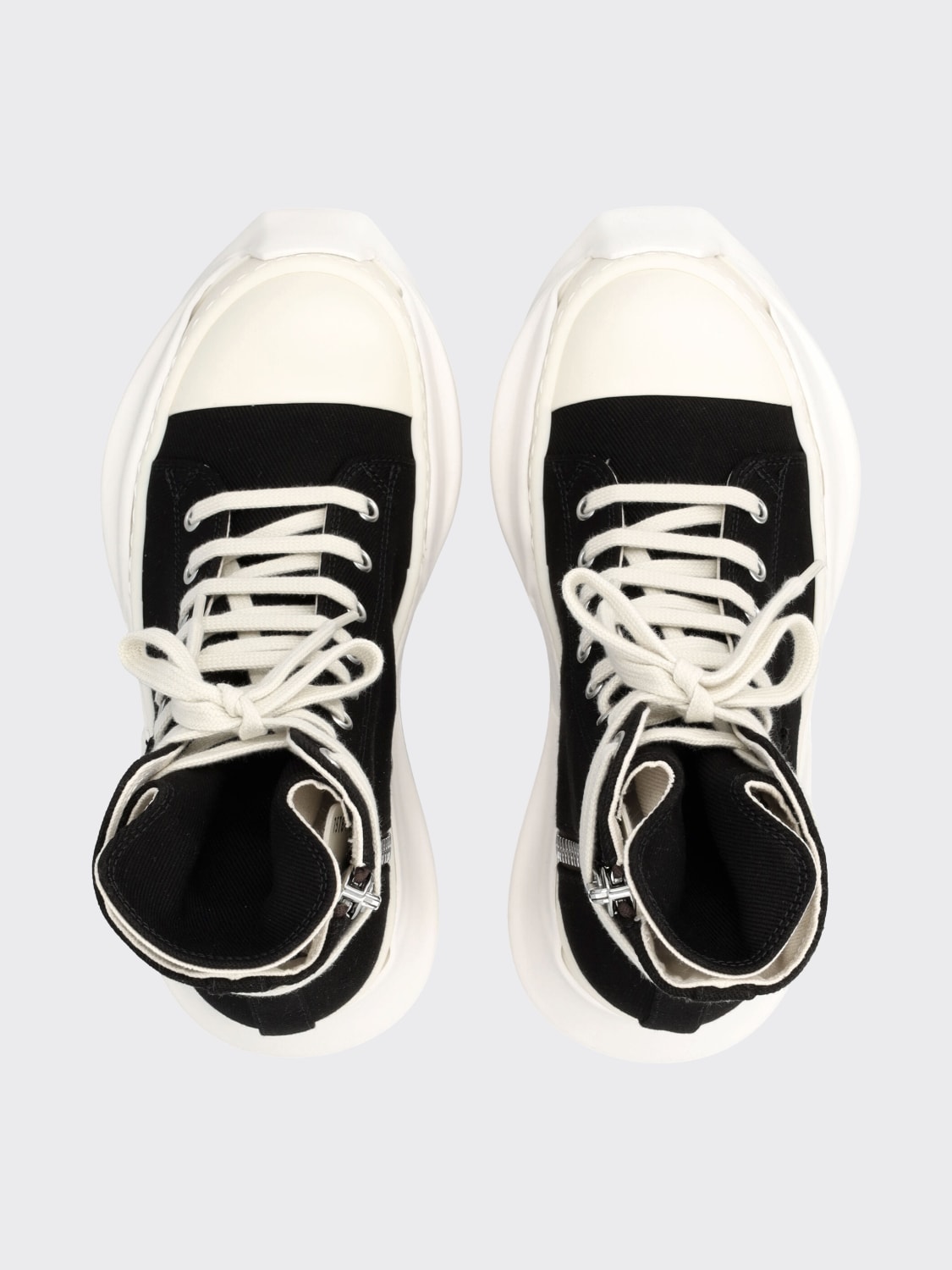 RICK OWENS DRKSHDW SNEAKERS: Sneakers Rick Owens Drkshdw in canvas di cotone , Nero - Img 2