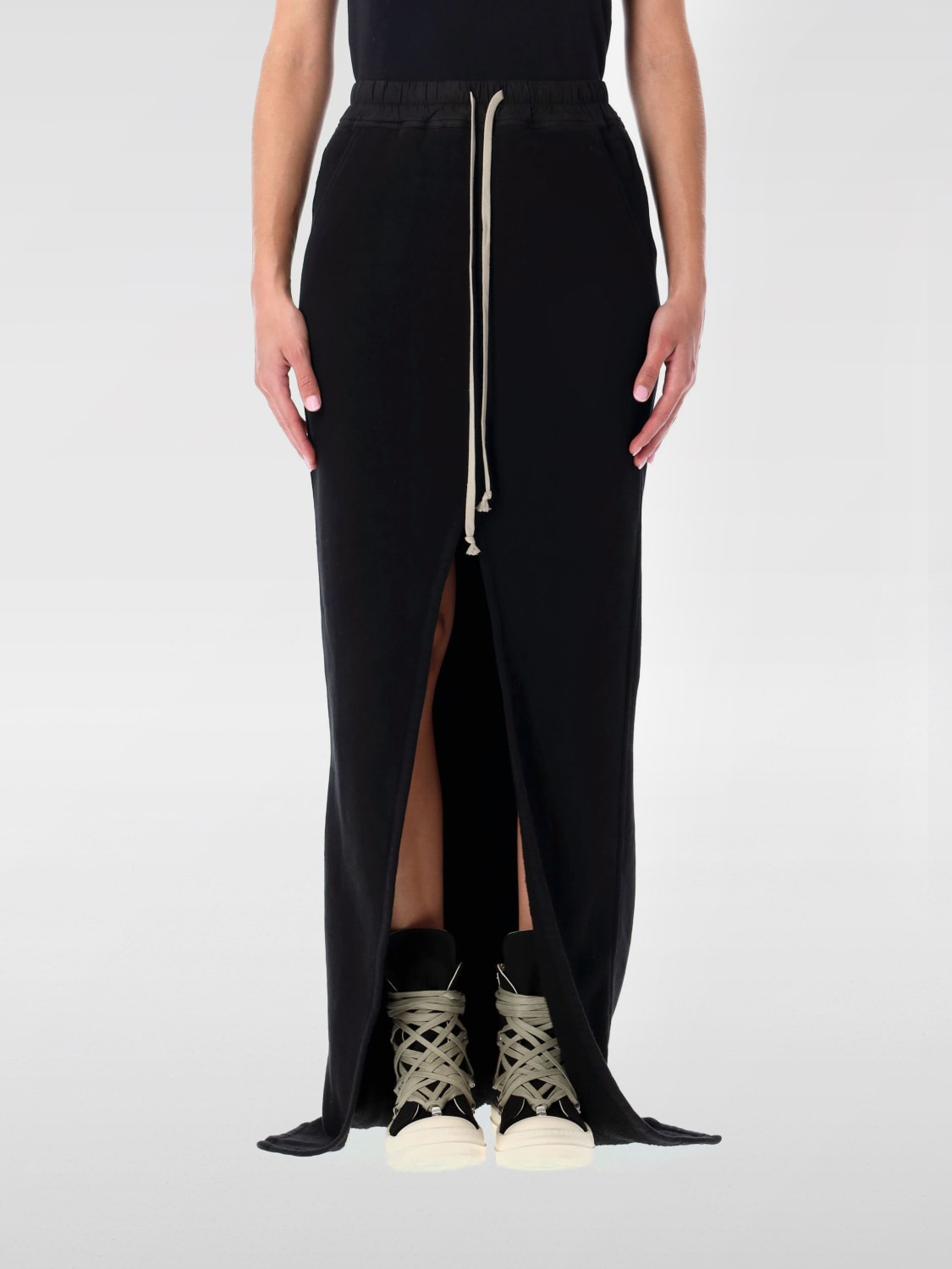 RICK OWENS DRKSHDW SKIRT: Skirt woman Rick Owens Drkshdw, Black - Img 1