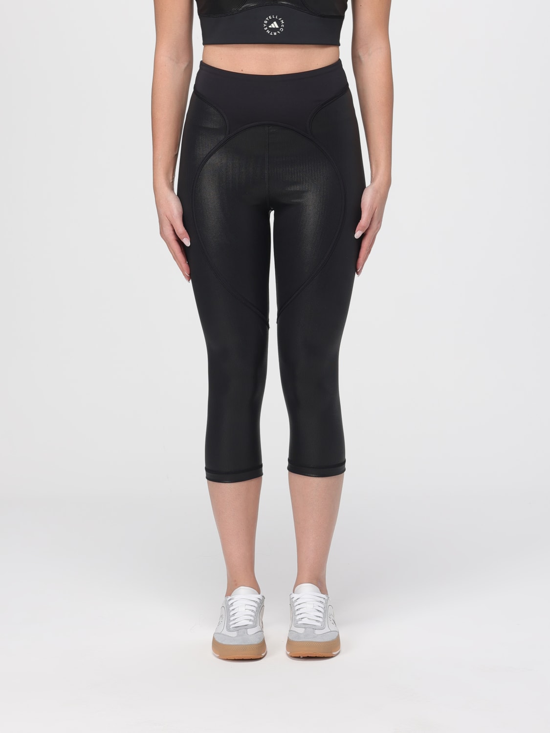 ADIDAS BY STELLA MCCARTNEY PANTS: Pants woman Adidas by Stella McCartney, Black - Img 1