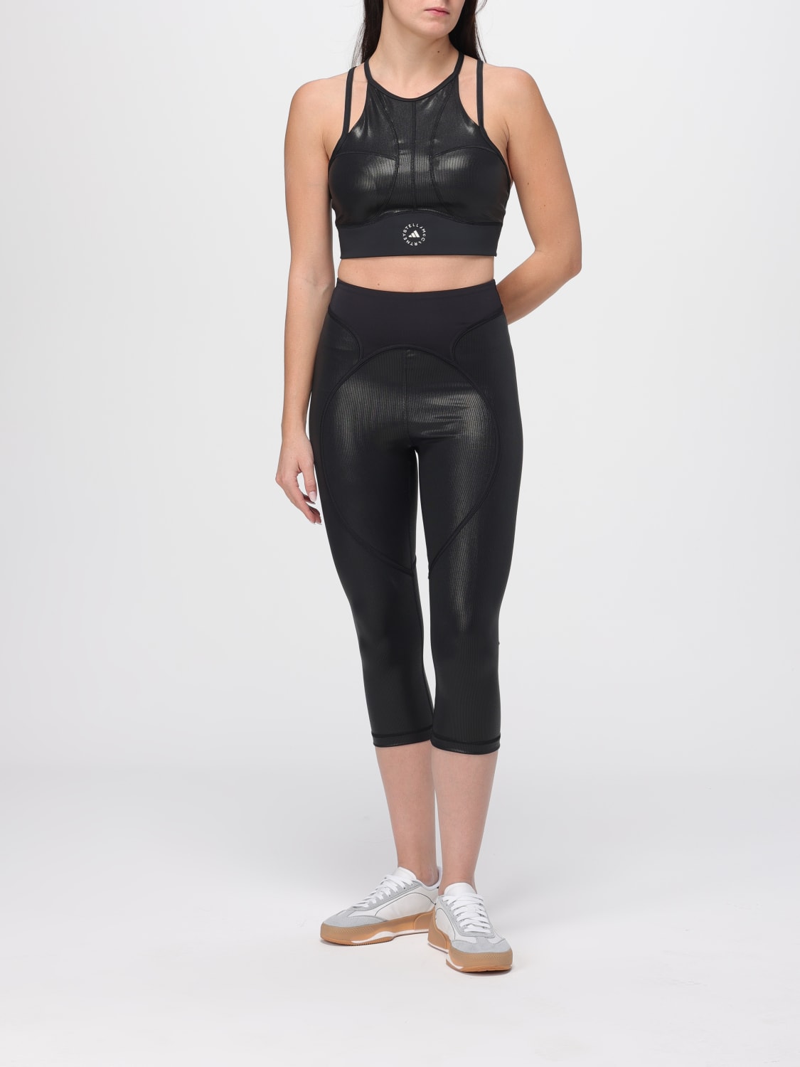 ADIDAS BY STELLA MCCARTNEY PANTS: Pants woman Adidas by Stella McCartney, Black - Img 2