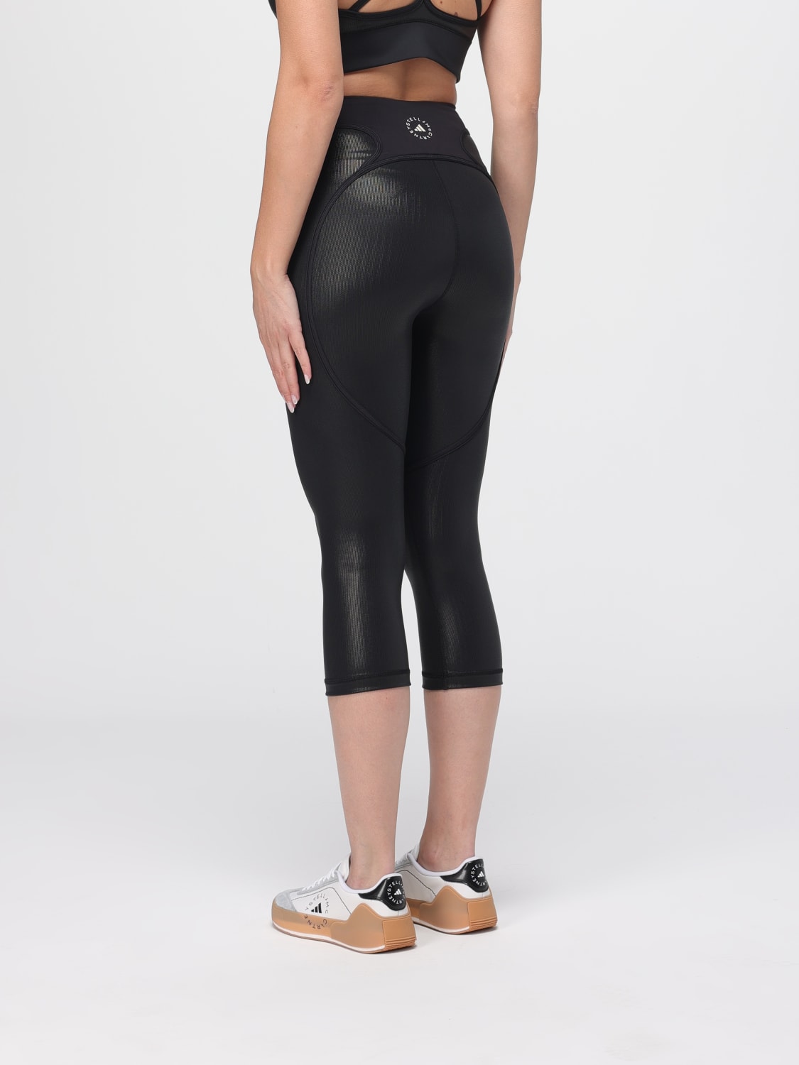 ADIDAS BY STELLA MCCARTNEY PANTS: Pants woman Adidas by Stella McCartney, Black - Img 3