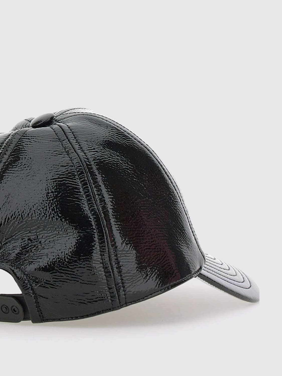 COURRÈGES SOMBRERO: Sombrero mujer CourrÈges, Negro - Img 3