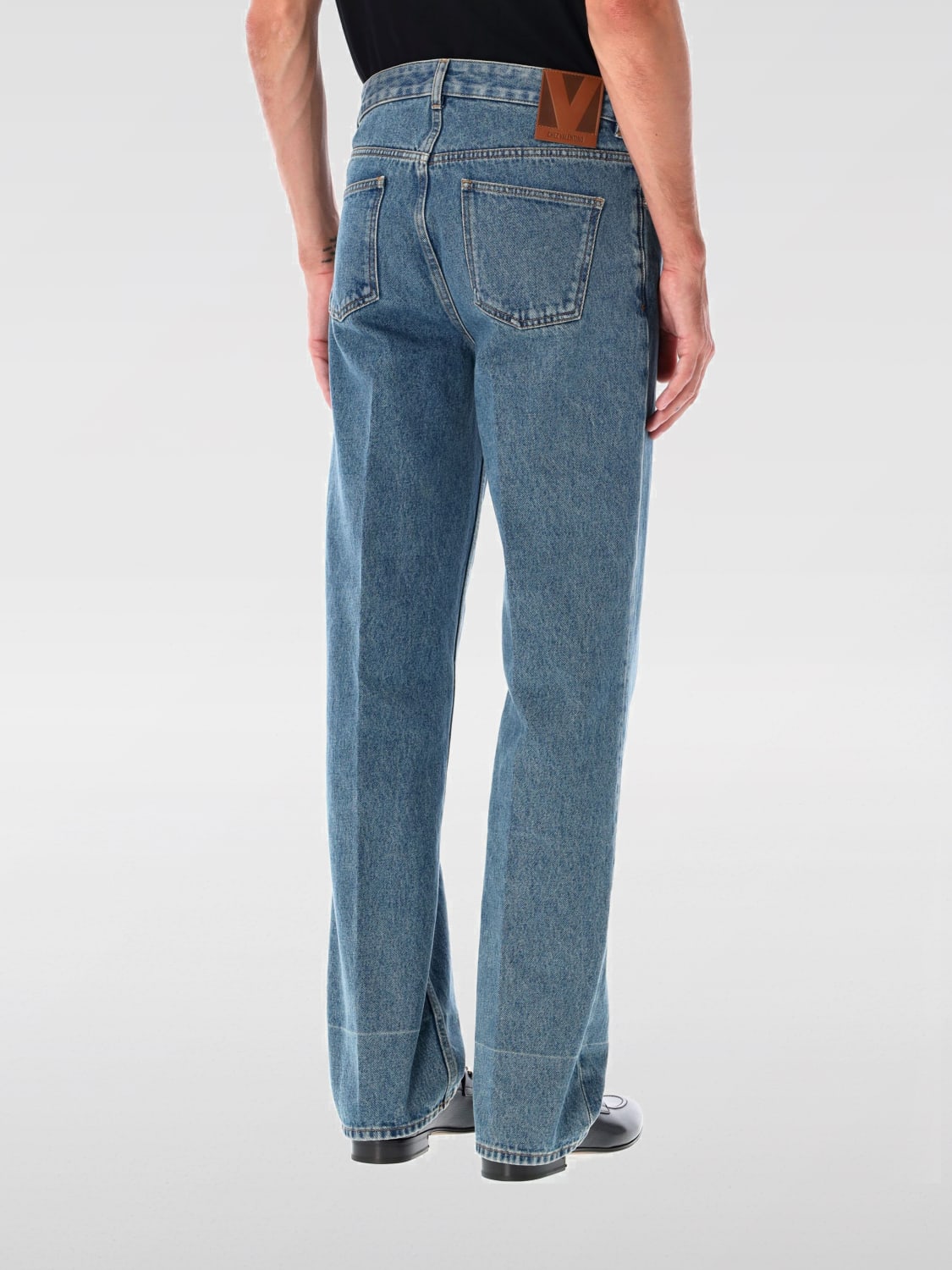 VALENTINO JEANS: Jeans men Valentino, Blue - Img 2