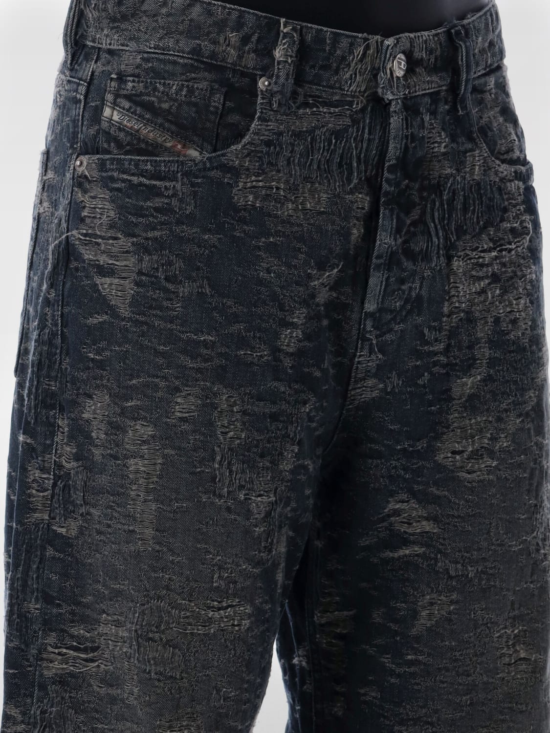 DIESEL JEANS: Jeans woman Diesel, Black - Img 3