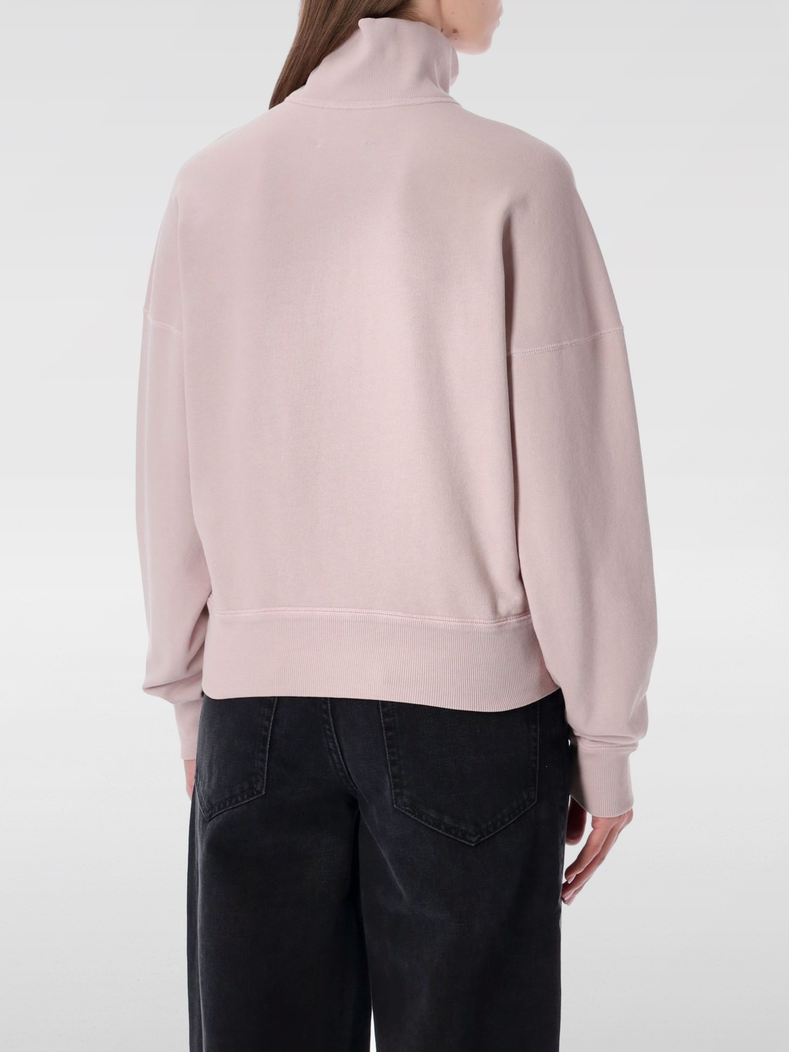 ISABEL MARANT ETOILE FELPA: Felpa Isabel Marant Etoile in misto cotone , Ecru - Img 2