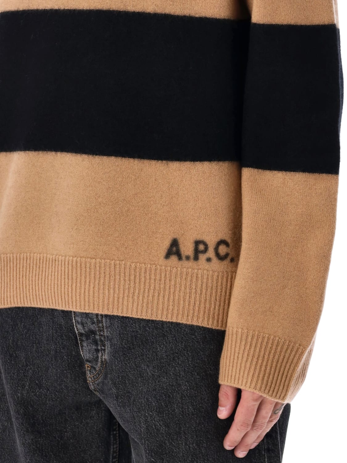 A.P.C. PULLOVER: Pullover herren A.P.C., Schwarz - Img 3