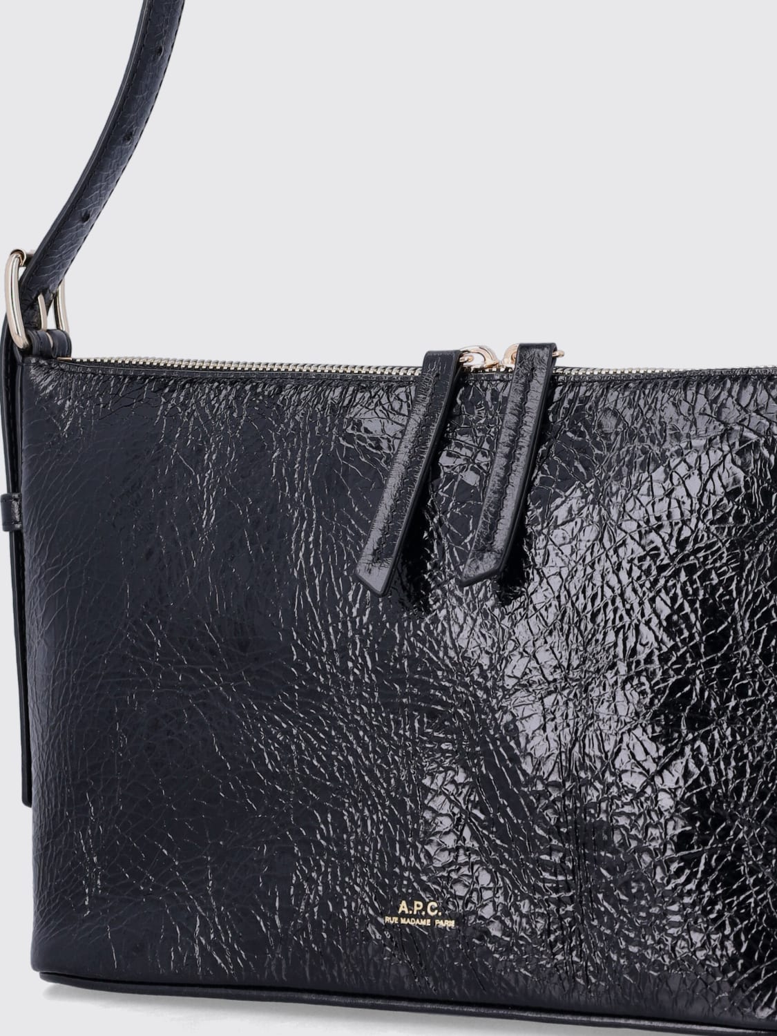 A.P.C. SHOULDER BAG: Handbag woman A.P.C., Black - Img 3