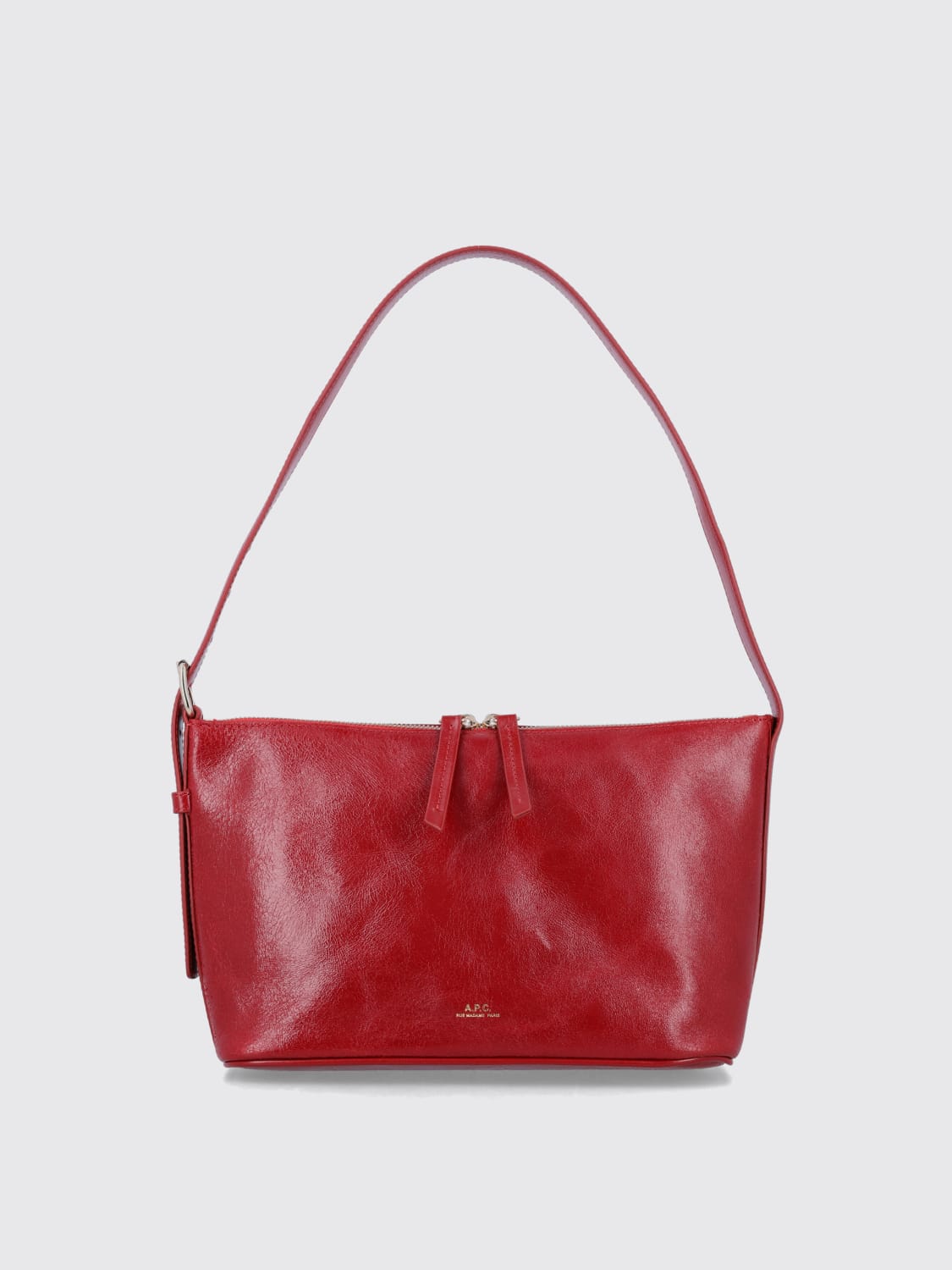 A.P.C. SHOULDER BAG: Handbag woman A.P.C., Red - Img 1