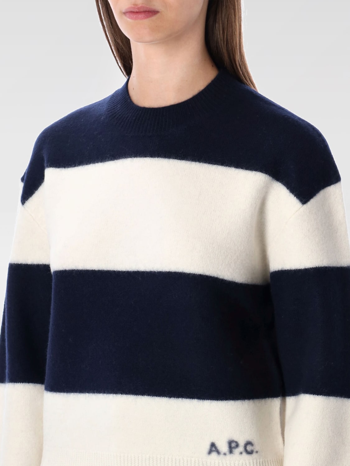 A.P.C. PULLOVER: Pullover damen A.P.C., Ecru - Img 3