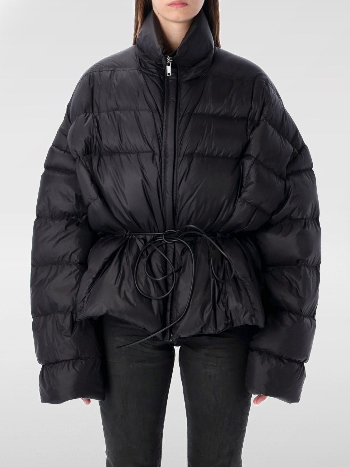 RICK OWENS CHAQUETA: Abrigo mujer Rick Owens, Negro - Img 1