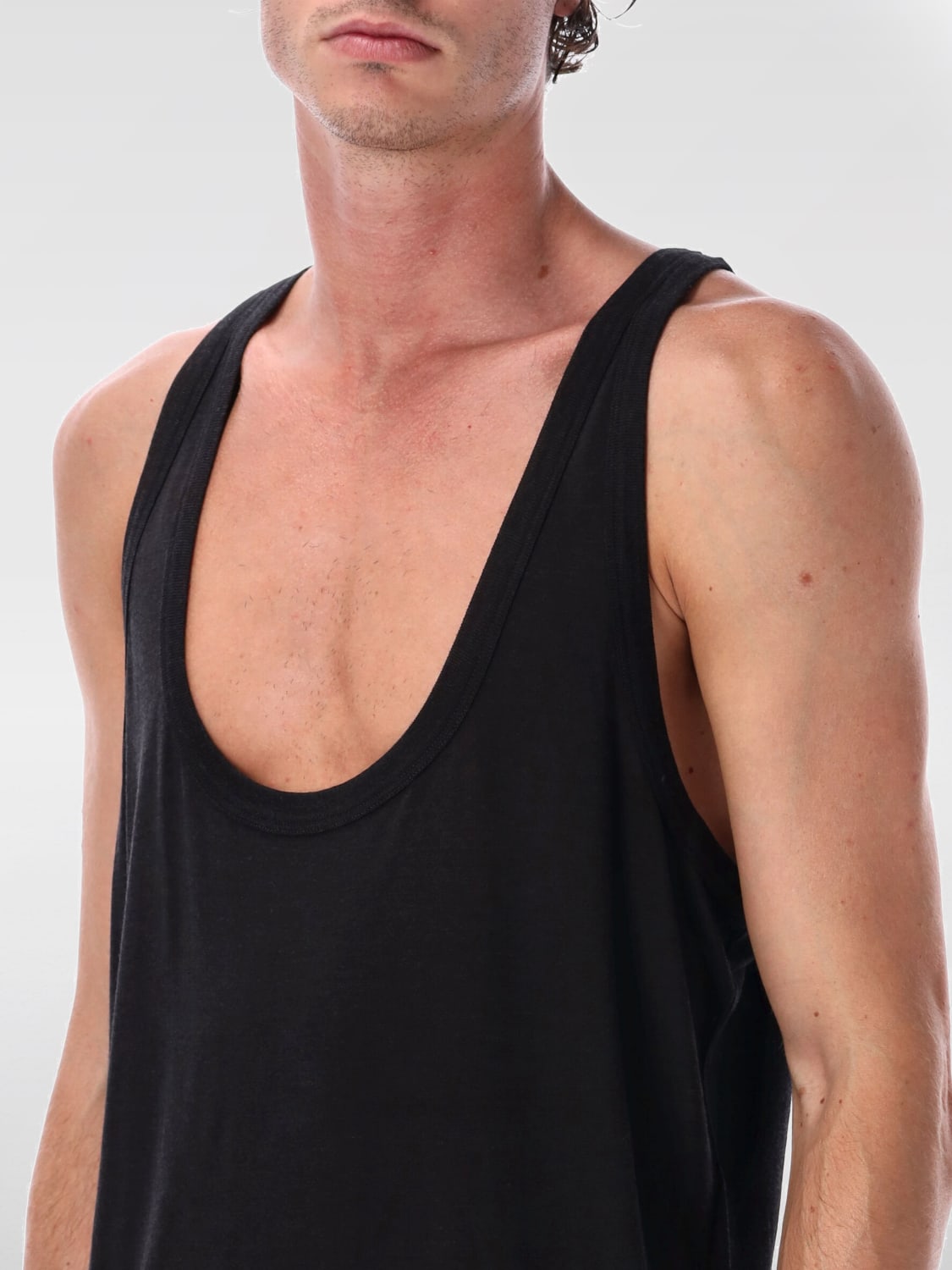 RICK OWENS T-SHIRT: T-shirt men Rick Owens, Black - Img 3