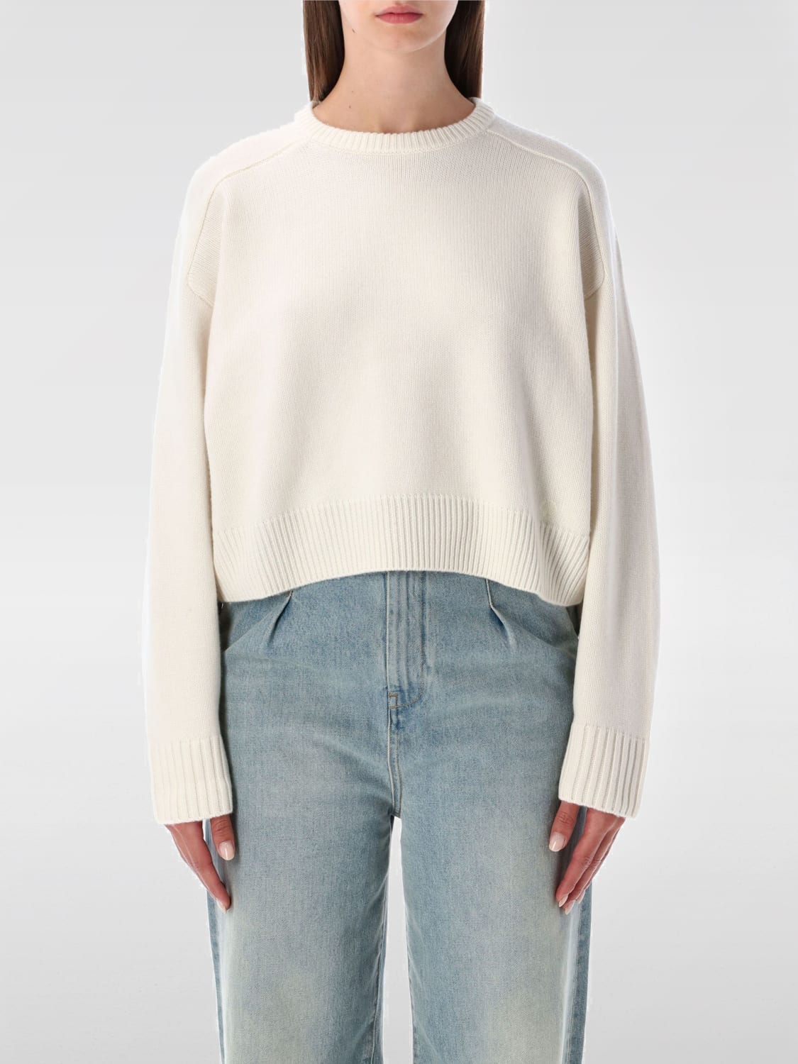 LOU LOU STUDIO セーター: セーター レディース Lou Lou Studio, ホワイト - Img 1