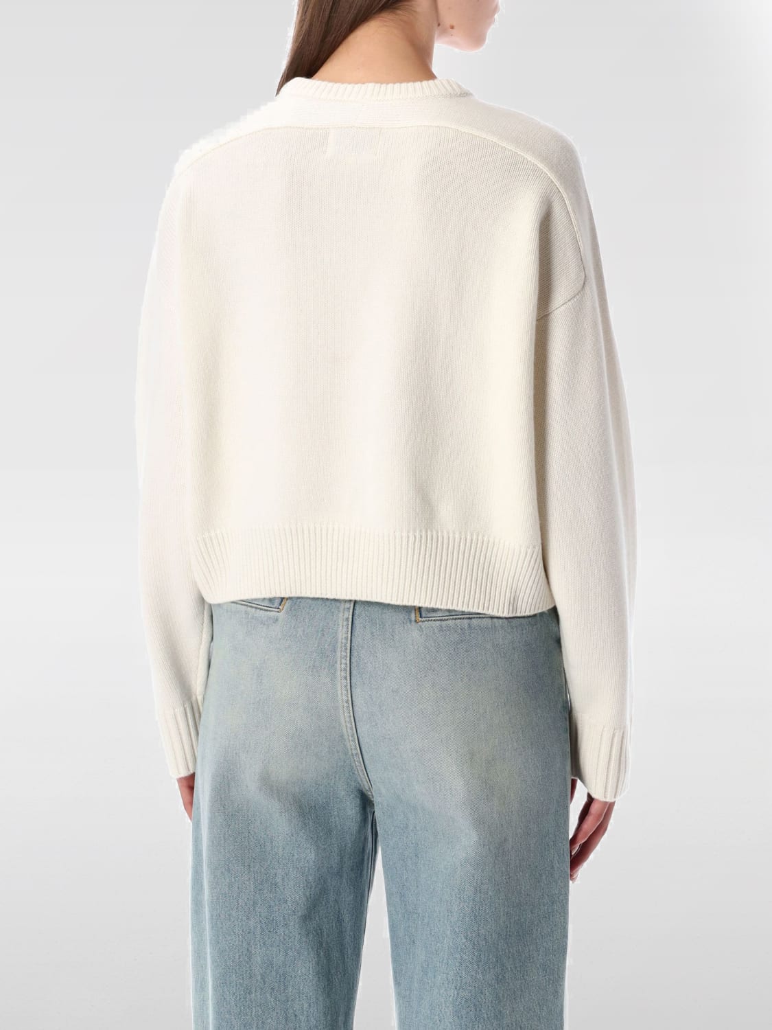 LOU LOU STUDIO セーター: セーター レディース Lou Lou Studio, ホワイト - Img 2