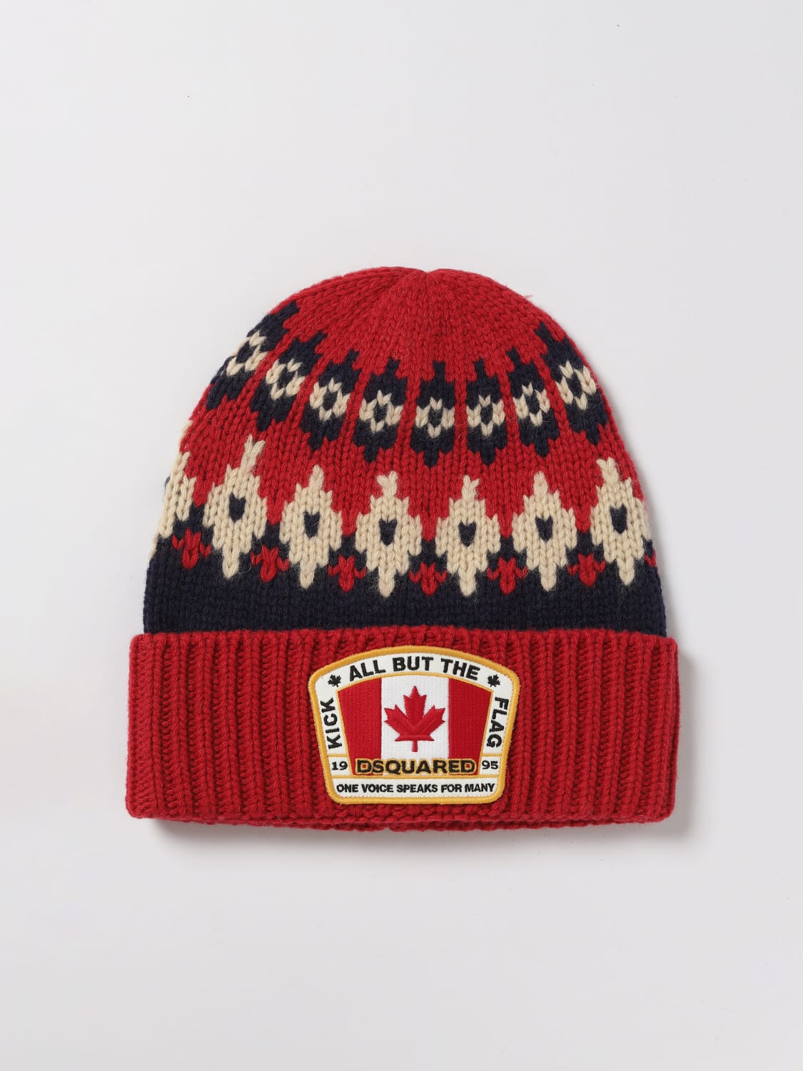 DSQUARED2 GORRO: Gorro niños Dsquared2, Azul Oscuro - Img 1