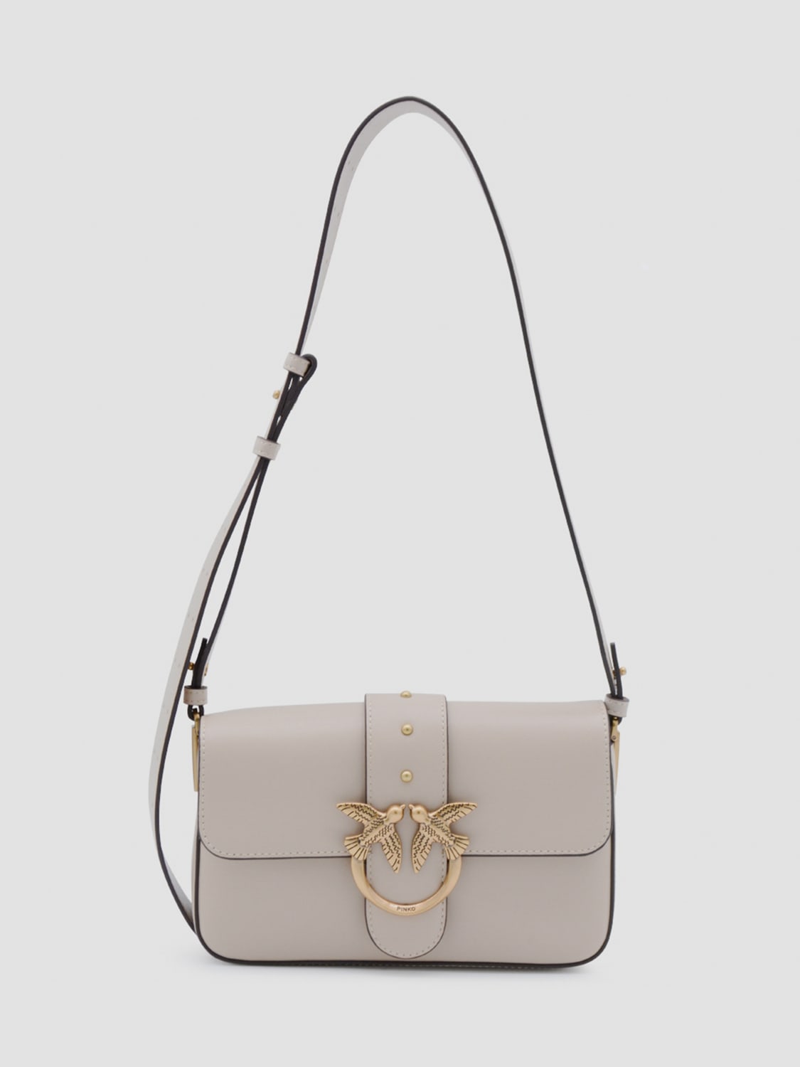 PINKO CROSSBODY BAG: Shoulder bag woman Pinko, Beige - Img 1