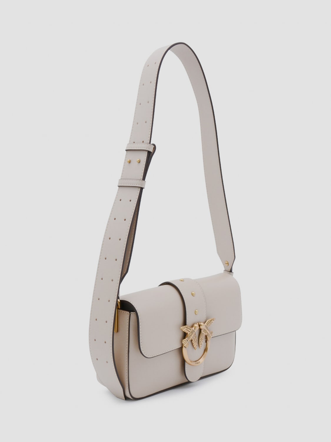 PINKO CROSSBODY BAG: Shoulder bag woman Pinko, Beige - Img 3