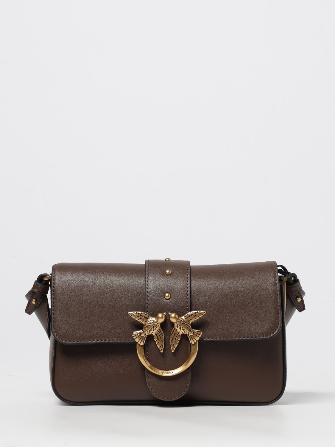 PINKO UMHÄNGETASCHE: Schultertasche damen Pinko, Braun - Img 1