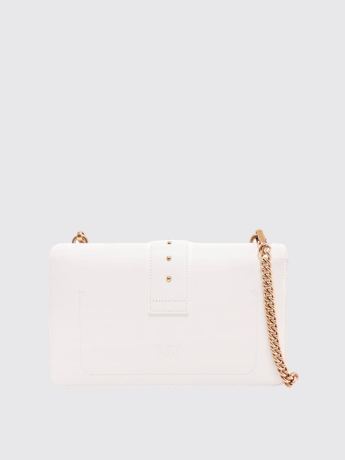 PINKO UMHÄNGETASCHE: Schultertasche damen Pinko, Weiß - Img 2