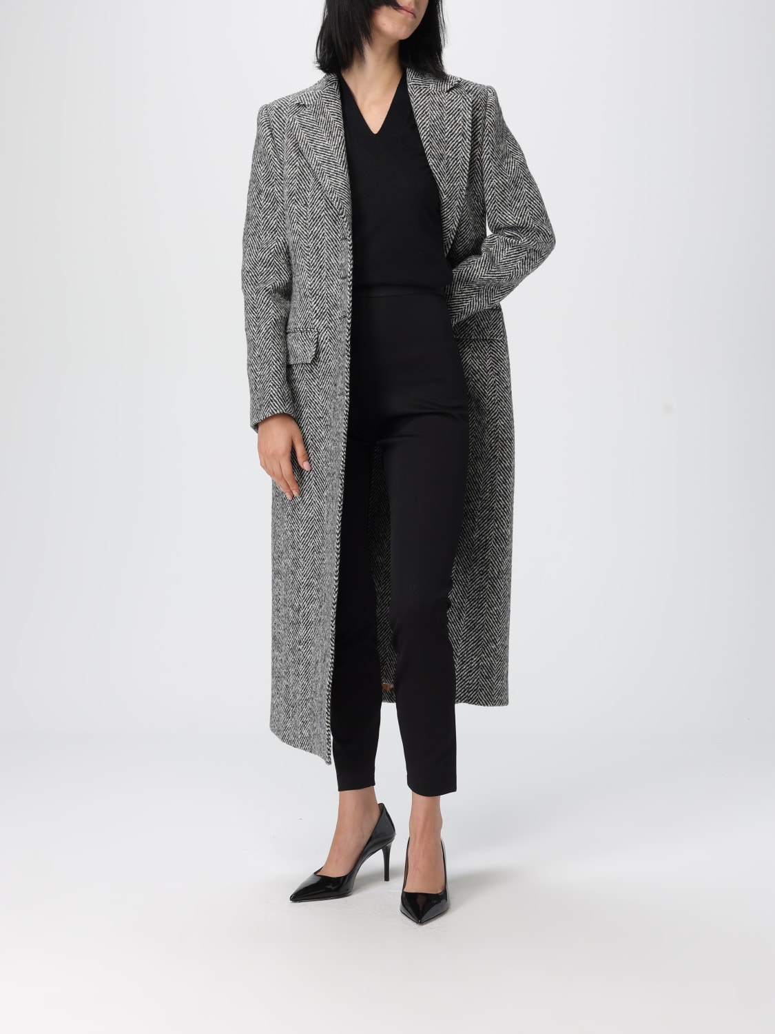 DOLCE & GABBANA COAT: Coat woman Dolce & Gabbana, Multicolor - Img 2