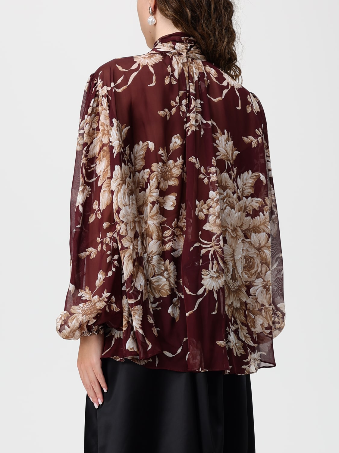 DOLCE & GABBANA TOP: Hemdbluse damen Dolce & Gabbana, Pink - Img 3