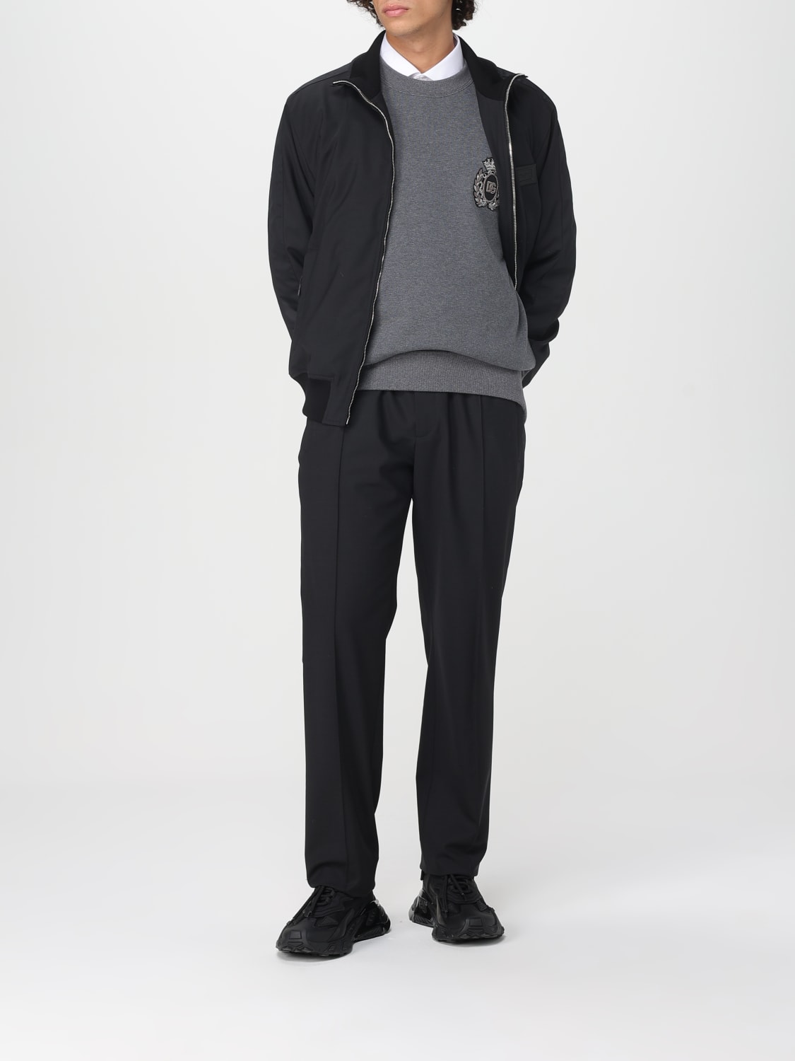 DOLCE & GABBANA PANTS: Pants men Dolce & Gabbana, Black - Img 2