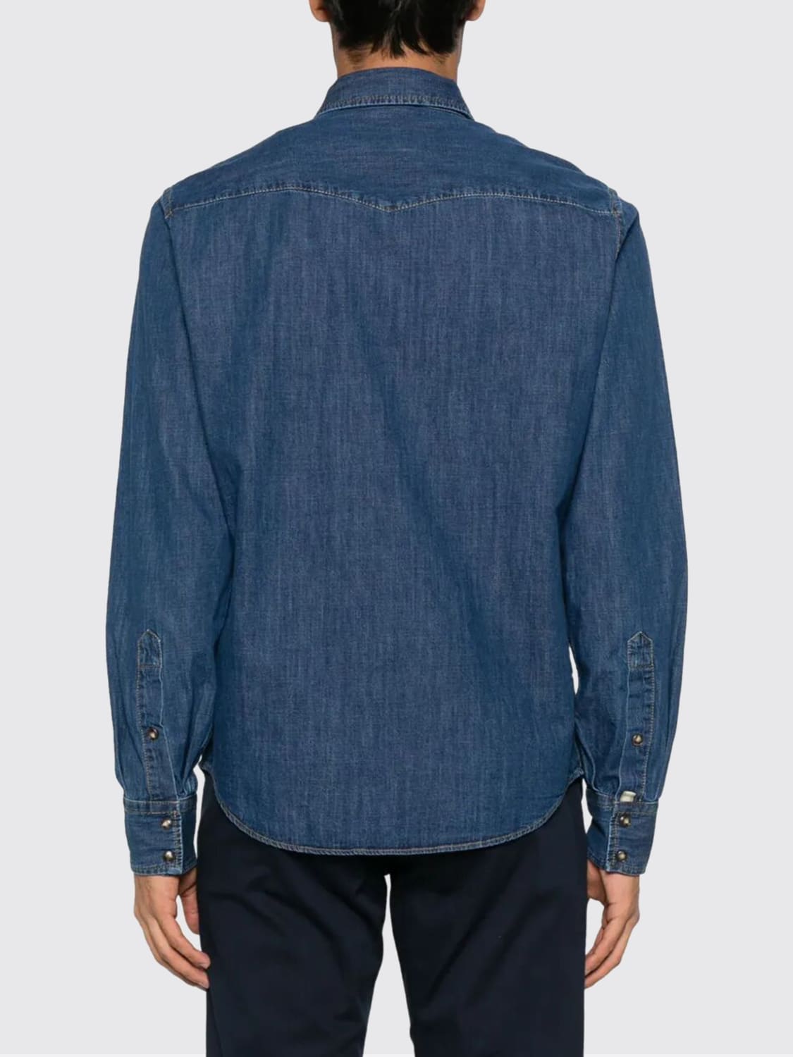 JACOB COHEN SHIRT: Shirt men Jacob Cohen, Blue - Img 2