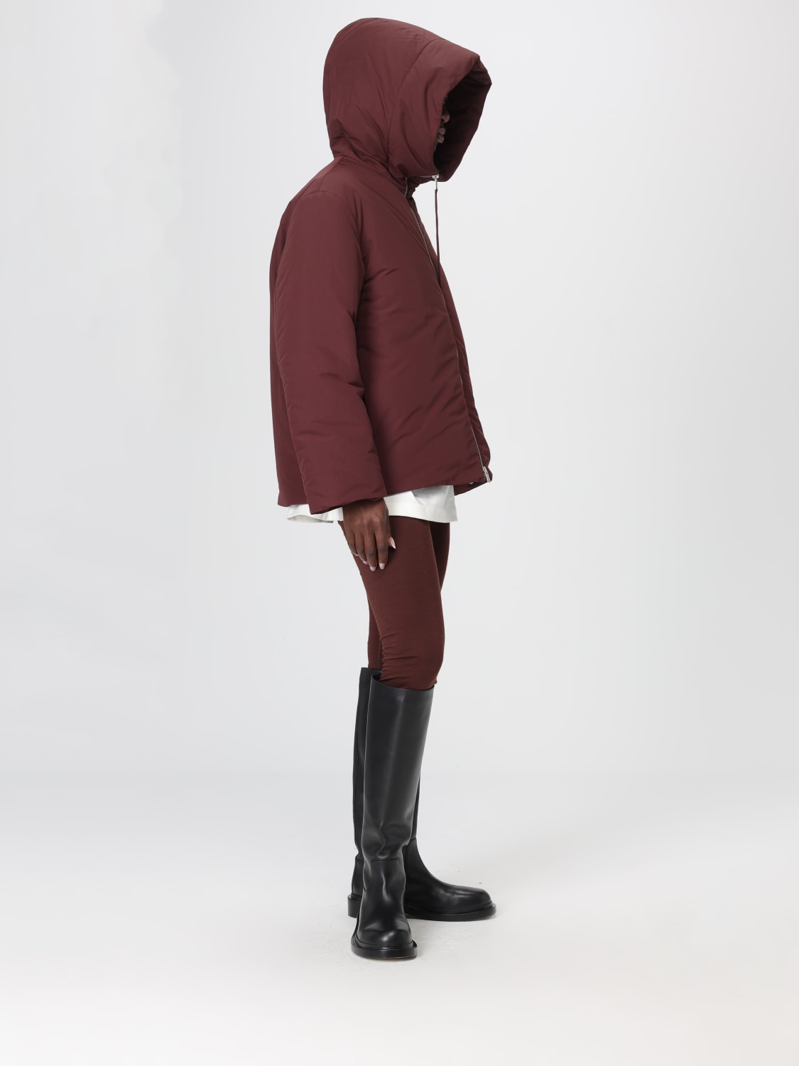 JIL SANDER VESTE: Veste femme Jil Sander, Bordeaux - Img 2
