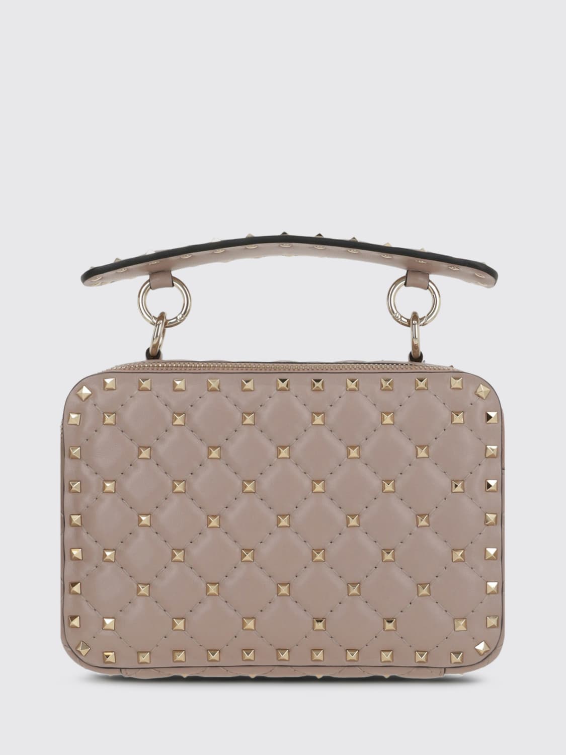 VALENTINO GARAVANI MINI BAG: Shoulder bag woman Valentino Garavani, Nude - Img 1