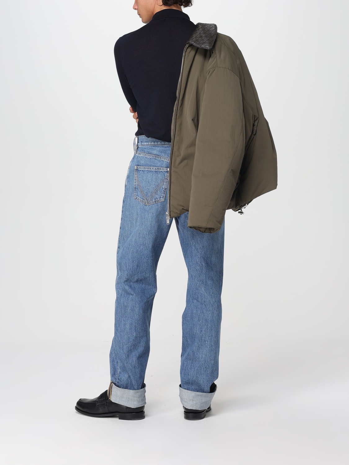 BOTTEGA VENETA JEANS: Jeans Bottega Veneta in denim di cotone , Blue - Img 2