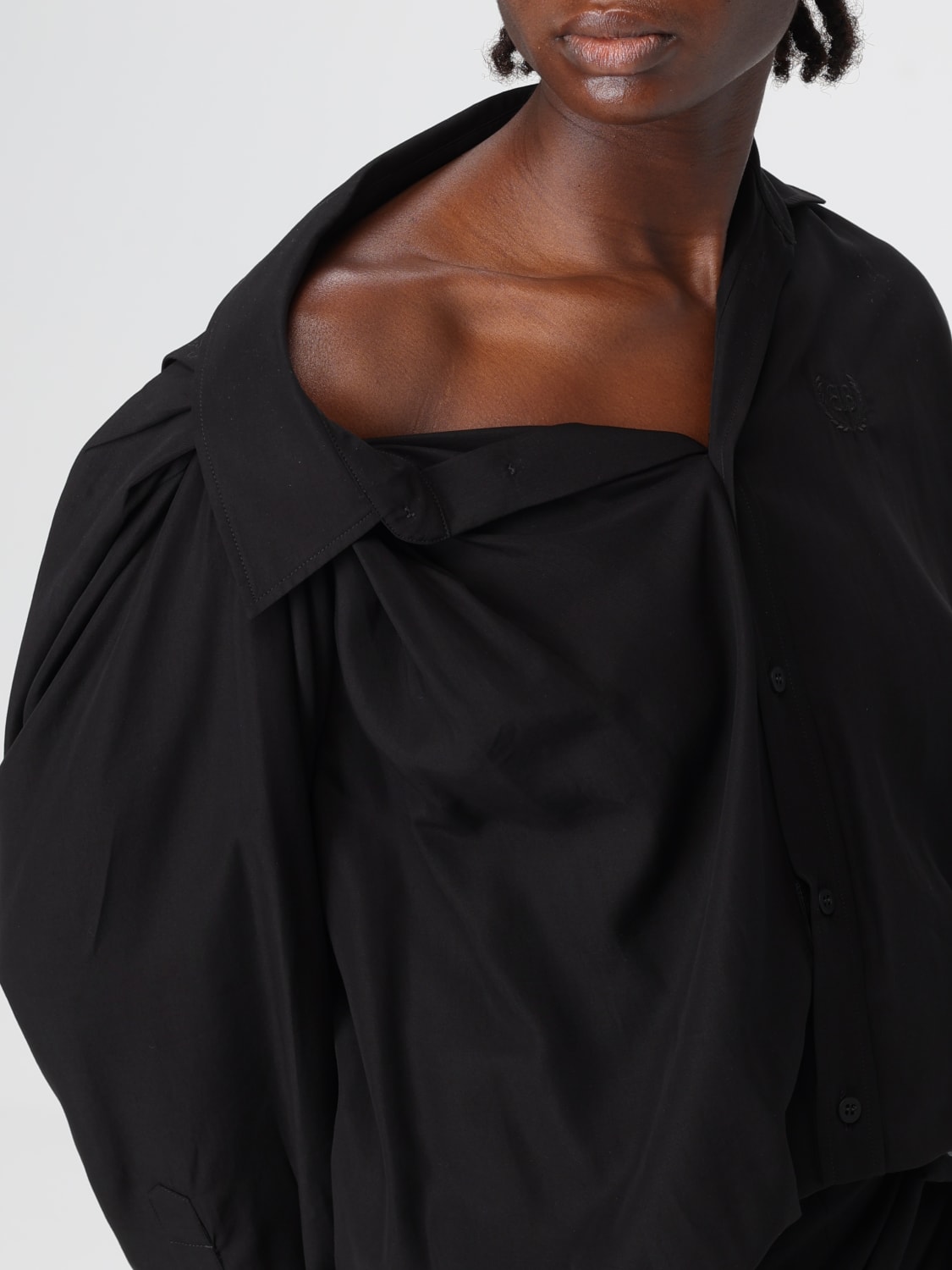 BALENCIAGA SHIRT: Shirt woman Balenciaga, Black - Img 5