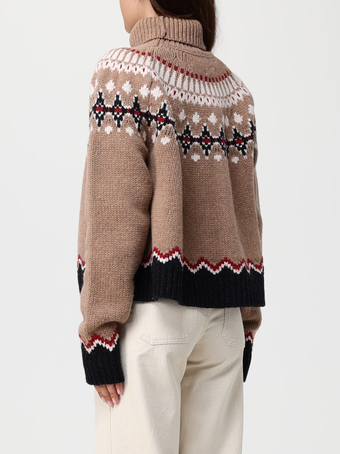 ALANUI JERSEY: Jersey mujer Alanui, Camello - Img 2