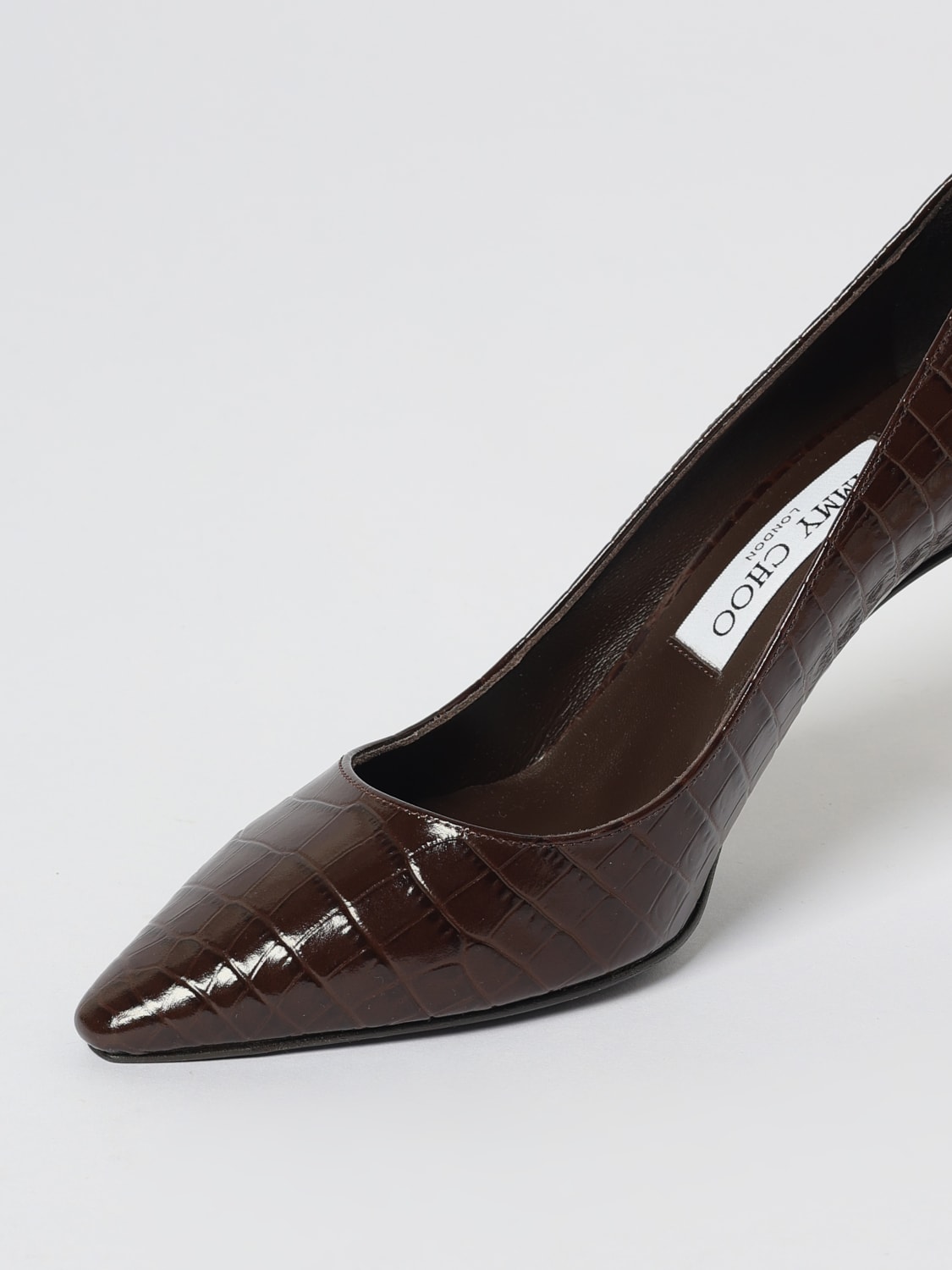 JIMMY CHOO PUMPS: Absatzschuhe damen Jimmy Choo, Kakao - Img 4