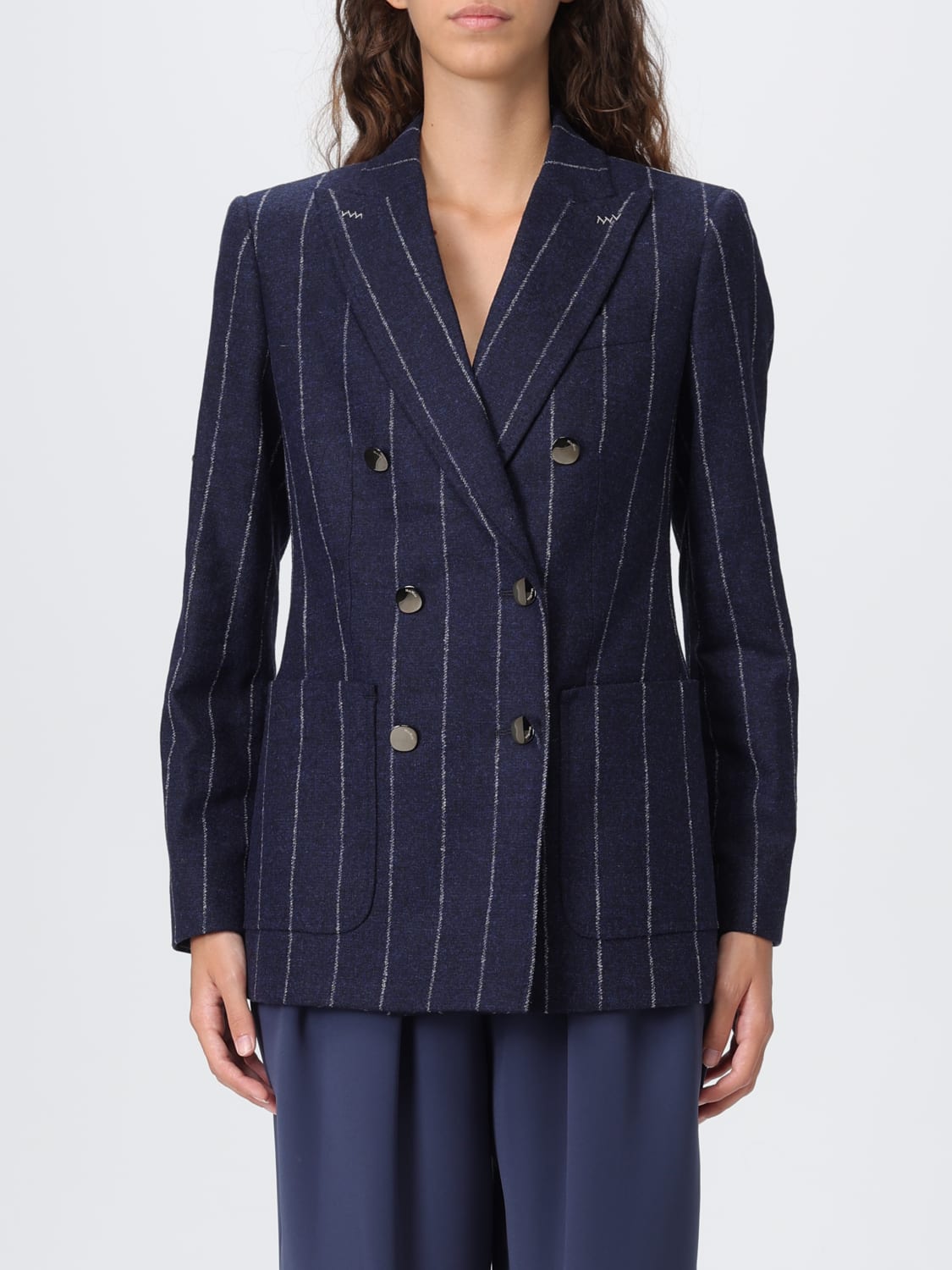 MAX MARA JACKE: Blazer damen Max Mara, Blau - Img 1
