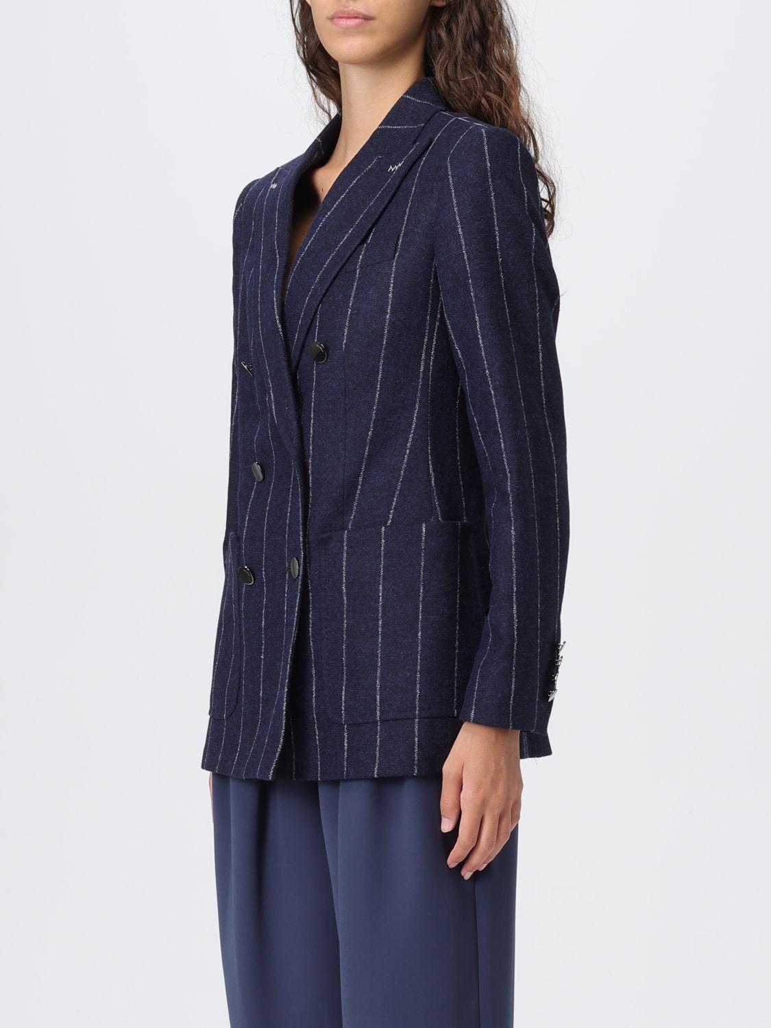MAX MARA JACKE: Blazer damen Max Mara, Blau - Img 3